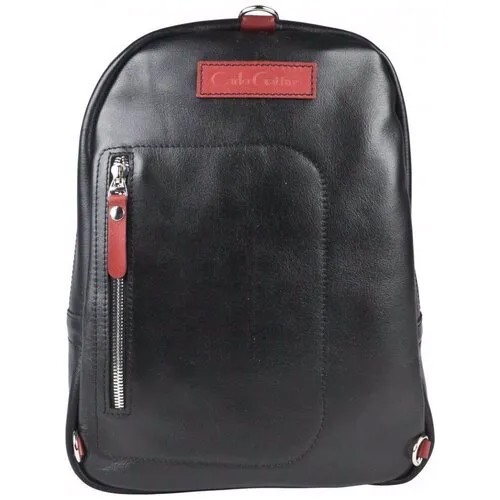 Рюкзак Carlo Gattini Albera 3055-01 Black/red Черный/Красный