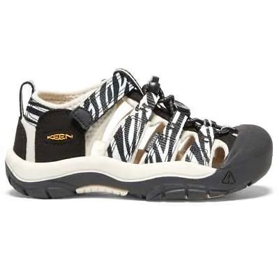 Keen Newport H2 Zebra Sport Youth Girls Black, White Повседневные сандалии 1026854