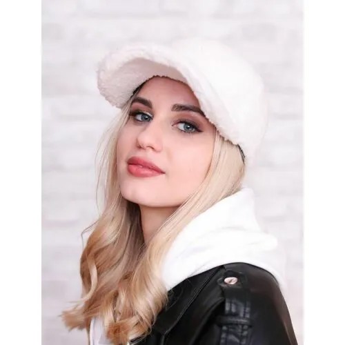 Бейсболка  Бейсболка NEW Teddy (Тедди) белый, размер 56-60, белый
