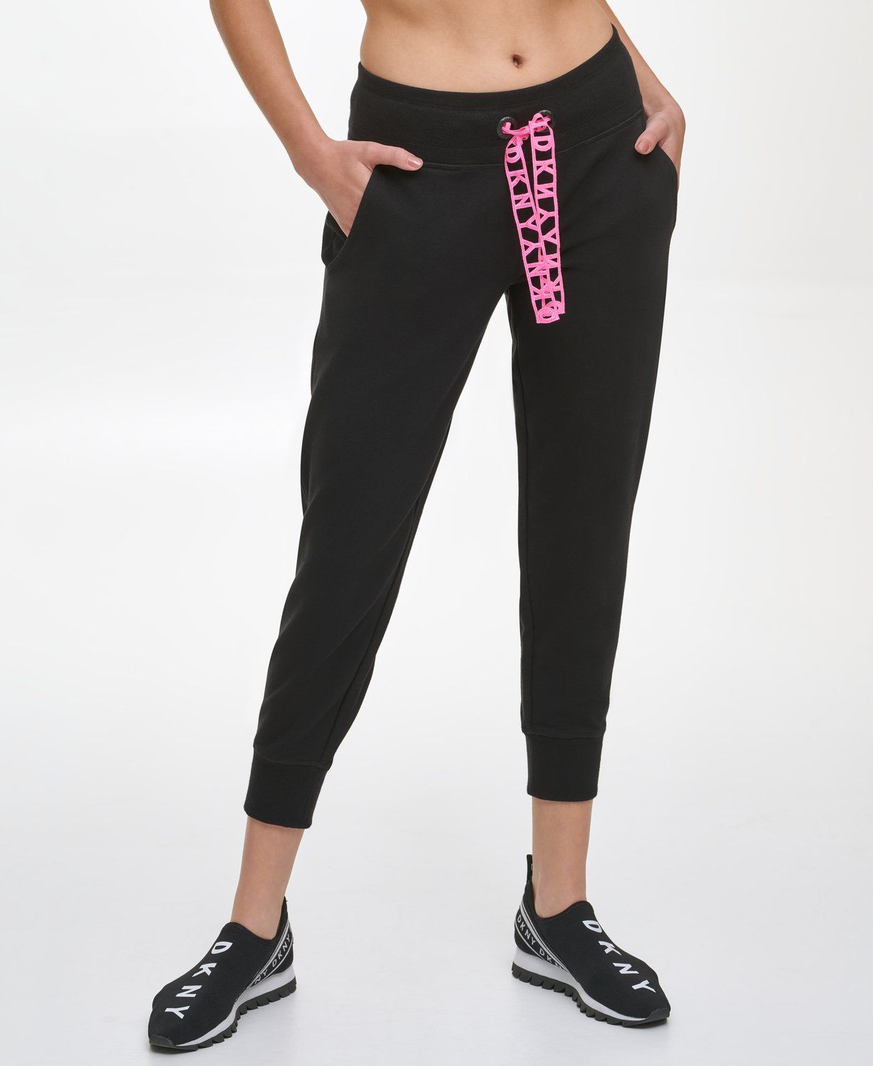 Спортивные брюки женские DKNY DP0P2497 черные XS
