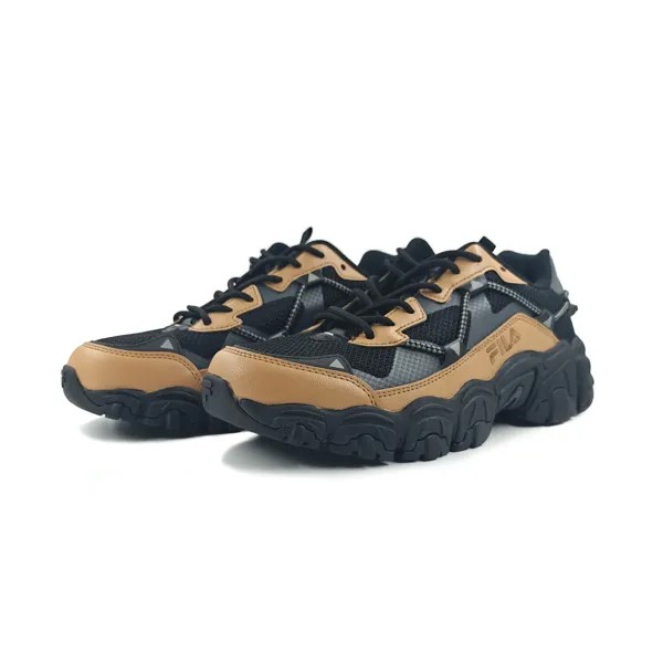 Кроссовки FILA Cat Claw Lifestyle Shoes Unisex Low-top Black/Brown, черный/коричневый
