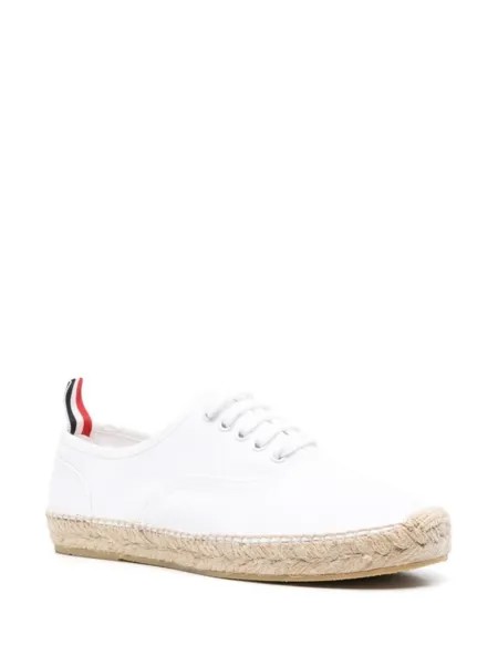 Кроссовки на шнуровке Thom Browne, белый