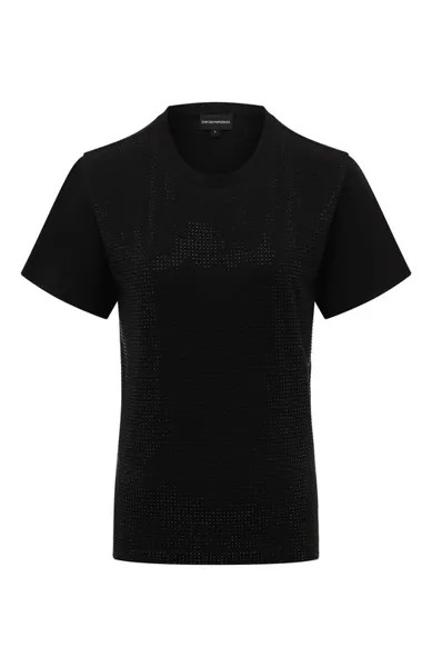 Хлопковая футболка Emporio Armani