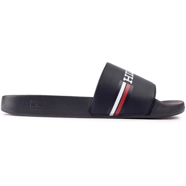 Сандалии с логотипом Tommy Hilfiger, синий