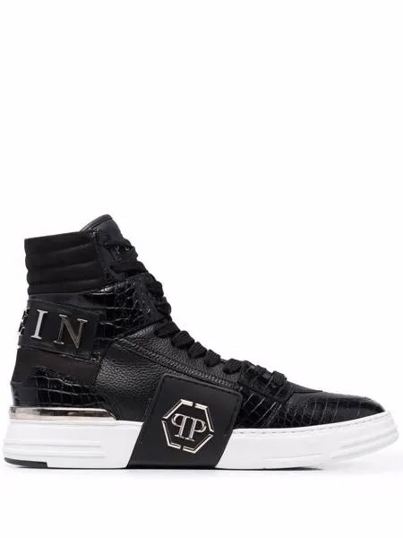 Philipp Plein высокие кеды Phantom