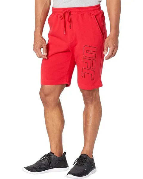 Шорты UFC Fleece, красный