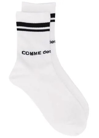 Comme Des Garçons трикотажные носки с логотипом