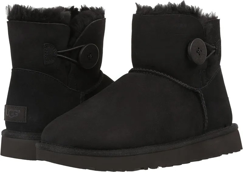 Сапоги Mini Bailey Button II UGG, черный