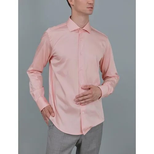 Рубашка Dave Raball, размер 40, розовый