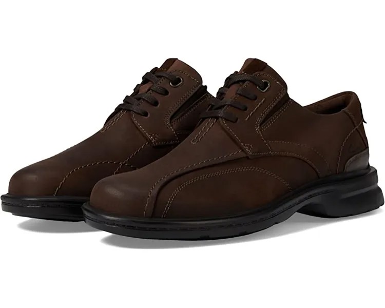 Оксфорды Gessler Lace Clarks, коричневый