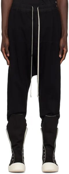 Черные спортивные штаны узкого кроя Rick Owens Drkshdw