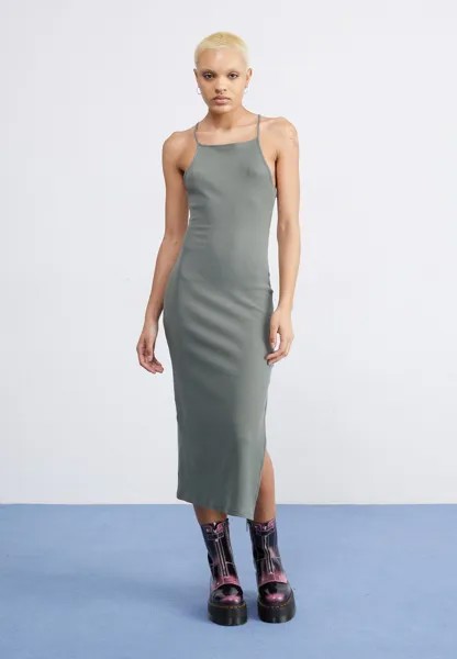 Вязанное платье Roxy, оливковый