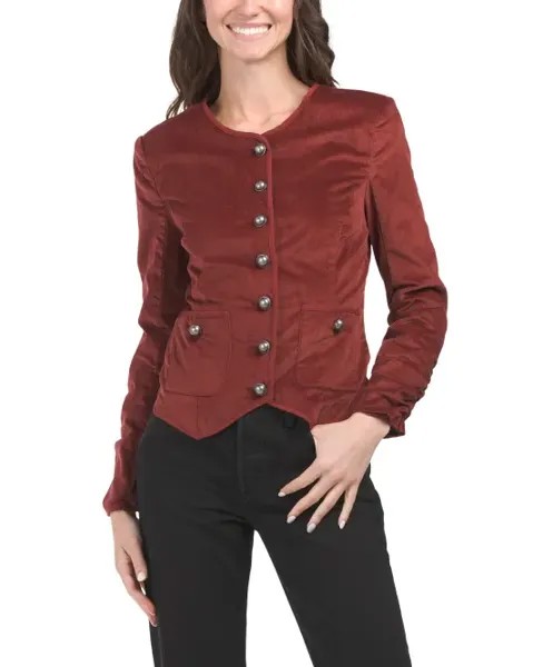 Бекки куртка Free People, цвет Wine