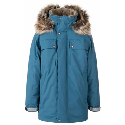 Куртка для мальчиков JAKKO K22468-668 Kerry, Размер 146, Цвет 668-синий морской