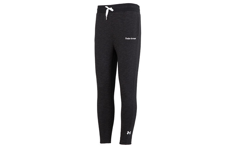 Женские трикотажные спортивные штаны Under Armour, цвет Black