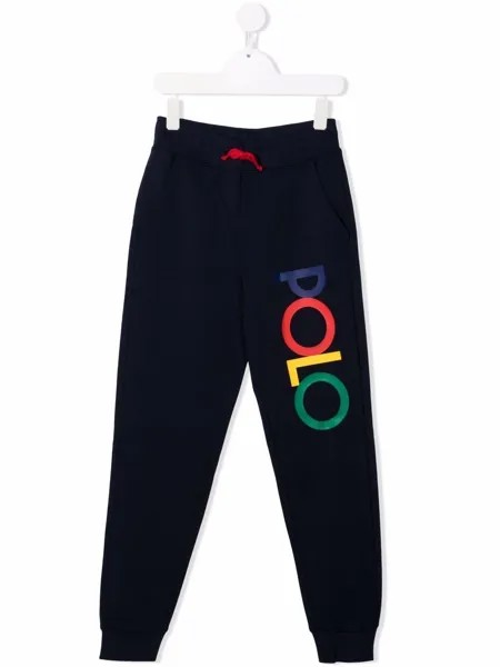Ralph Lauren Kids спортивные брюки с логотипом