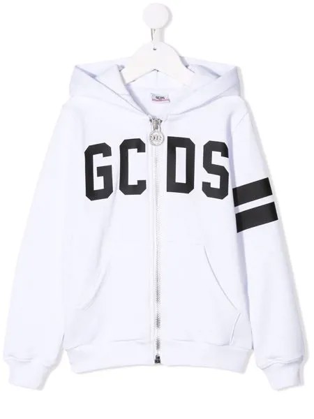 Gcds Kids худи на молнии с логотипом