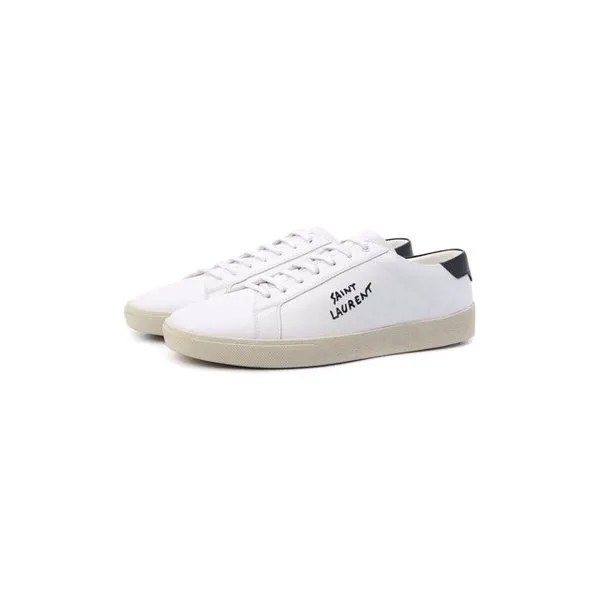 Кожаные кеды Court Classic SL/06 Saint Laurent
