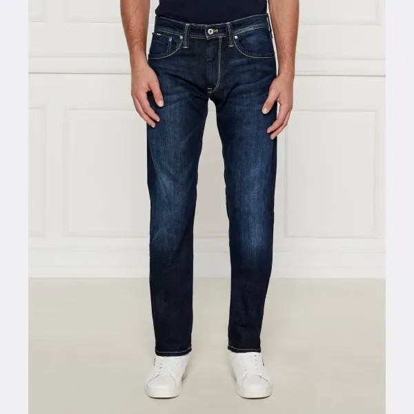 Джинсы прямого кроя Pepe Jeans London, синий