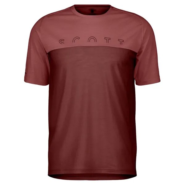 Футболка с коротким рукавом Scott Defined Merino, красный