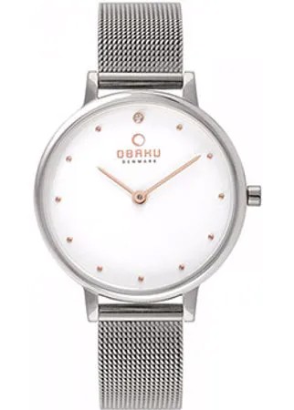 Fashion наручные  женские часы Obaku V216LXCIMC. Коллекция Mesh
