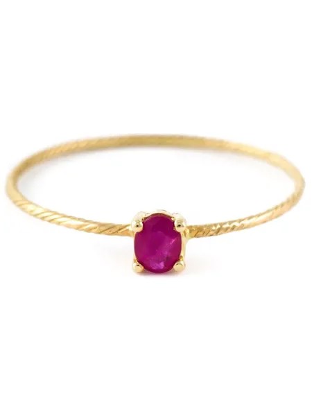 Wouters & Hendrix Gold кольцо с камнем 'Ruby'