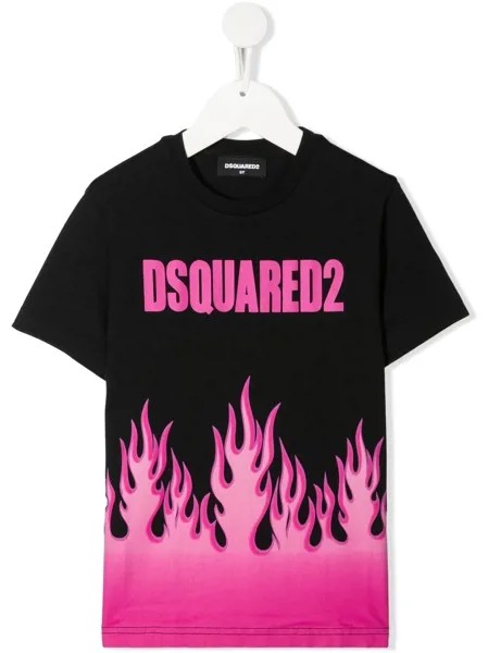 Dsquared2 Kids футболка с принтом