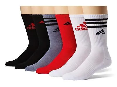 Мужские носки adidas Athletic Cushioned Mixed, 6 пар, Crew