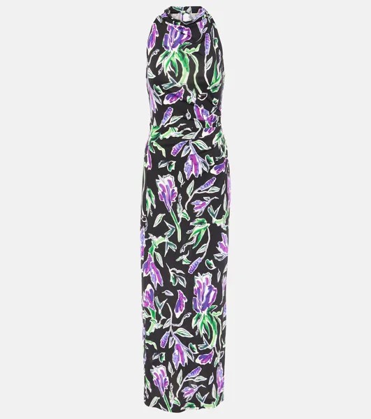 Платье макси Libby из джерси Diane Von Furstenberg, мультиколор