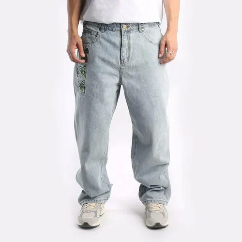 Джинсы Butter Goods Butterfly Denim Jeans, размер 36, голубой