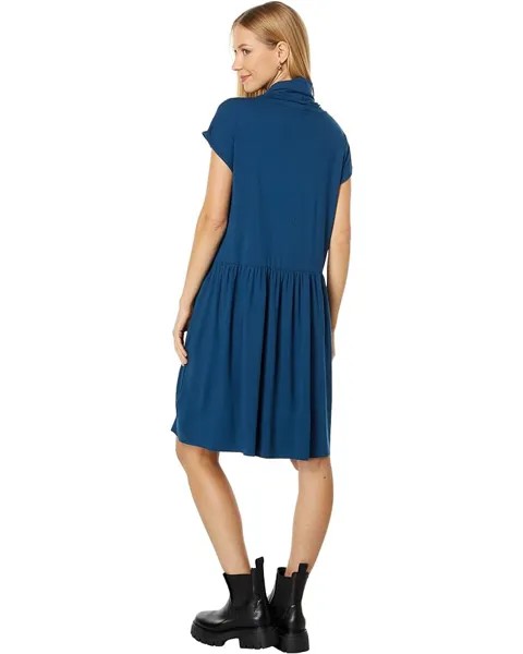 Платье Lilla P Sleeveless Cowl Neck Dress, цвет Lagoon