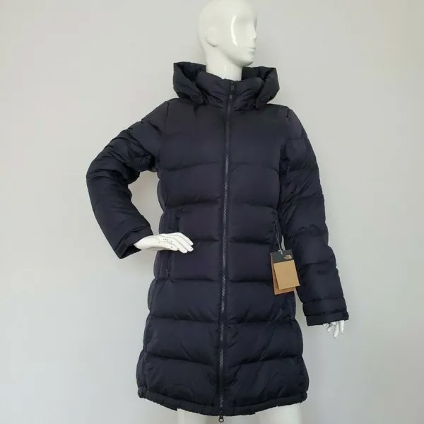 THE NORTH FACE ЖЕНСКАЯ ПАРКА METRO 3 НА ПУХУ, ЗИМНЯЯ ХУДИ, ПУФФЕР, ТЕМНО-СИНИЙ, размер XS M