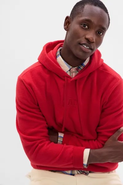 Худи с небольшим логотипом Gap, красный