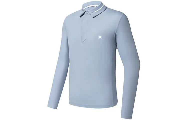 Рубашка поло мужская Two Will Be Blue Fila, цвет Two will be blue