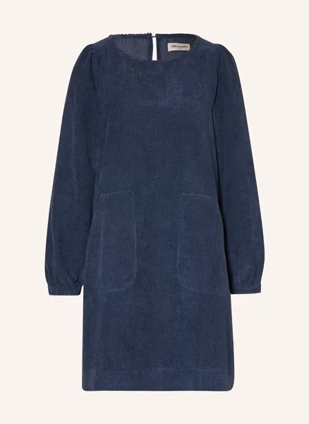 Вельветовое платье Lollys Laundry, синий