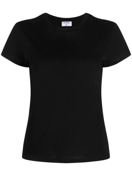 Футболка с круглым вырезом Filippa K, черный