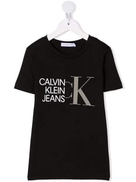 Calvin Klein Kids футболка с логотипом