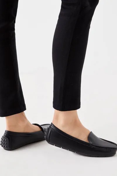 Хорошо для подошвы: мокасины Noelle Comfort Dorothy Perkins, черный