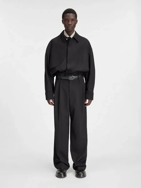 Траншейный бомбер Ле блузон Сальти Jacquemus, черный