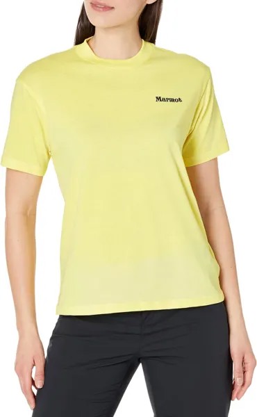 Футболка Marmot Sunshine Tee Short Sleeve, цвет Light Yellow