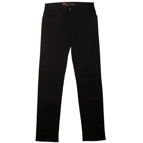 Брюки Trussardi Jeans, повседневные, размер 54, черный