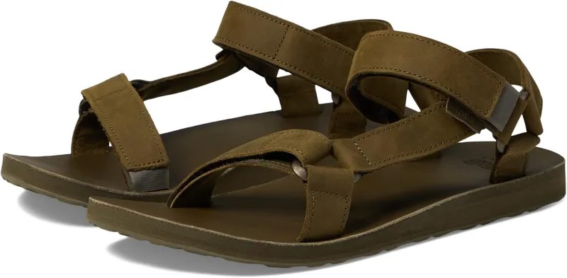 Сандалии Original Universal Full Grain Teva, цвет Dark Olive