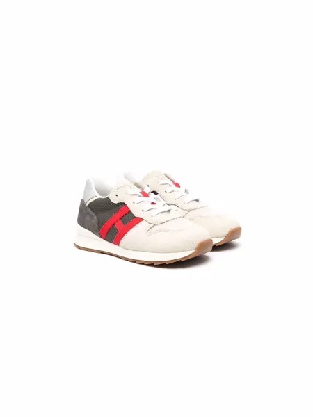 Hogan Kids leather H trainers