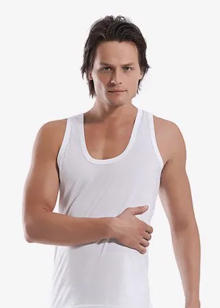 Майка мужская 1001 0ztas белая 2XL