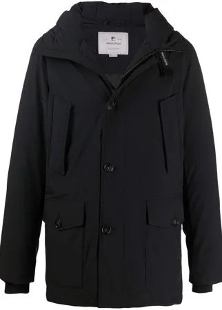 Woolrich парка длины миди с капюшоном