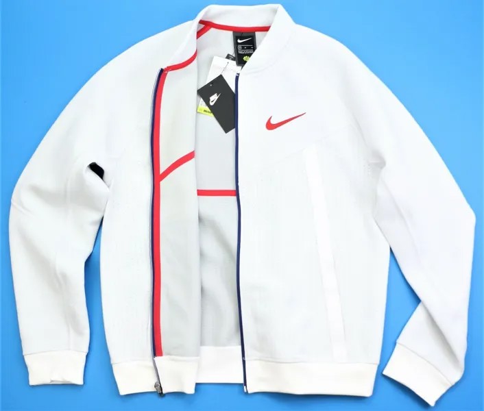 Мужская куртка Nike Sportswear Tech Pack, размеры CW0300-100, белый, красный, синий, новинка