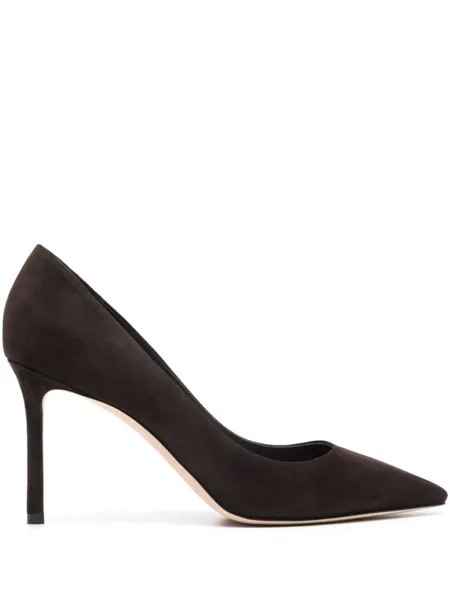 Jimmy Choo туфли Romy 85 мм, коричневый
