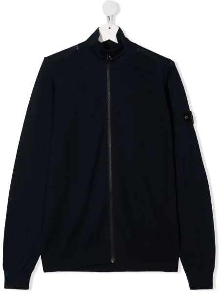 Stone Island Junior бомбер на молнии