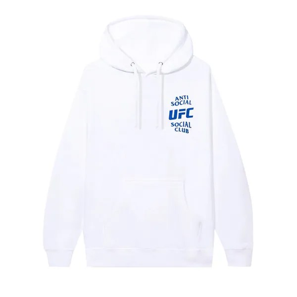 Одноименная толстовка Белый Anti Social Social Club x UFC