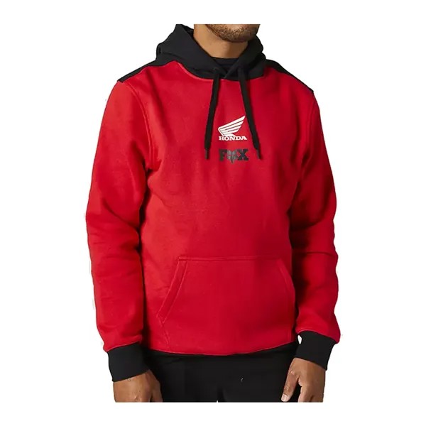 Пуловер Fox Racing Honda Wing (пламенно-красный) Толстовка с капюшоном